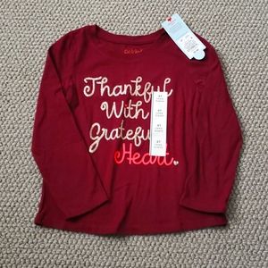 NWT Cat & Jack long-sleeve tee